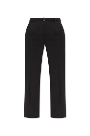 パンツ Moschino SS25 ASYMMETRICAL WOOL PANTS (01160418 0555) Moschino Wool trousers | Women's Clothing | Vitkac